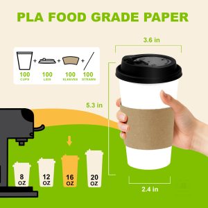 cp 16oz white pla bjf 4x190br 100 0