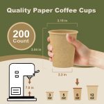 cp 8oz dc kraft 200 0
